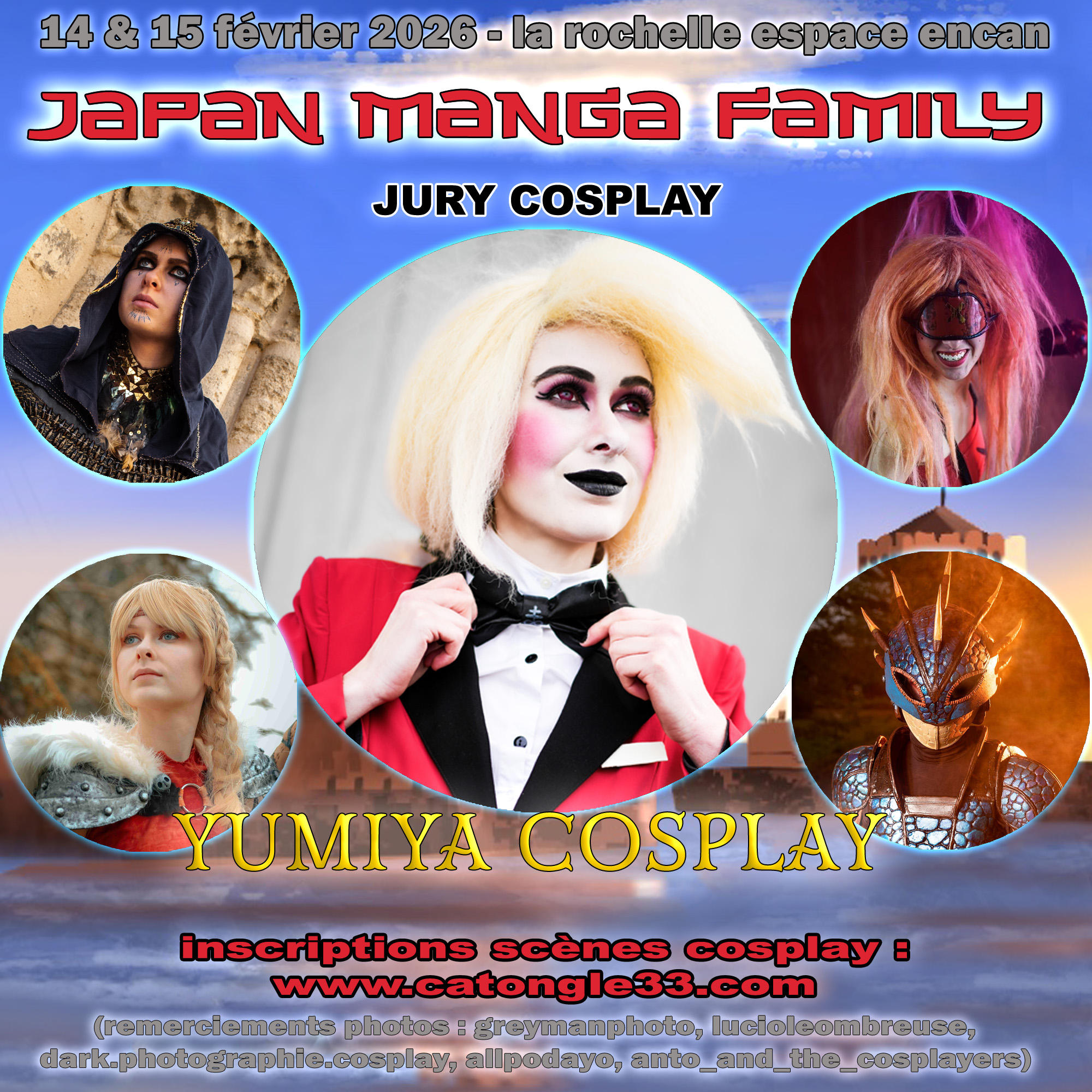 Yumiya Cosplay Jury Cosplay et vainqueur l'an dernier à La Rochell !